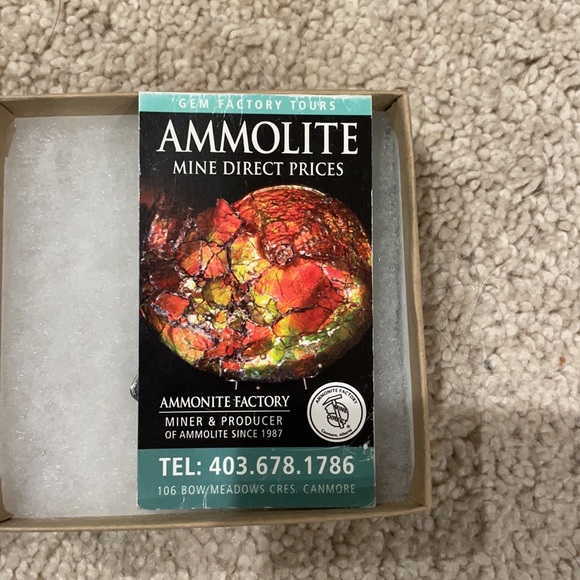 Ammolite necklace - Picture 3 of 4